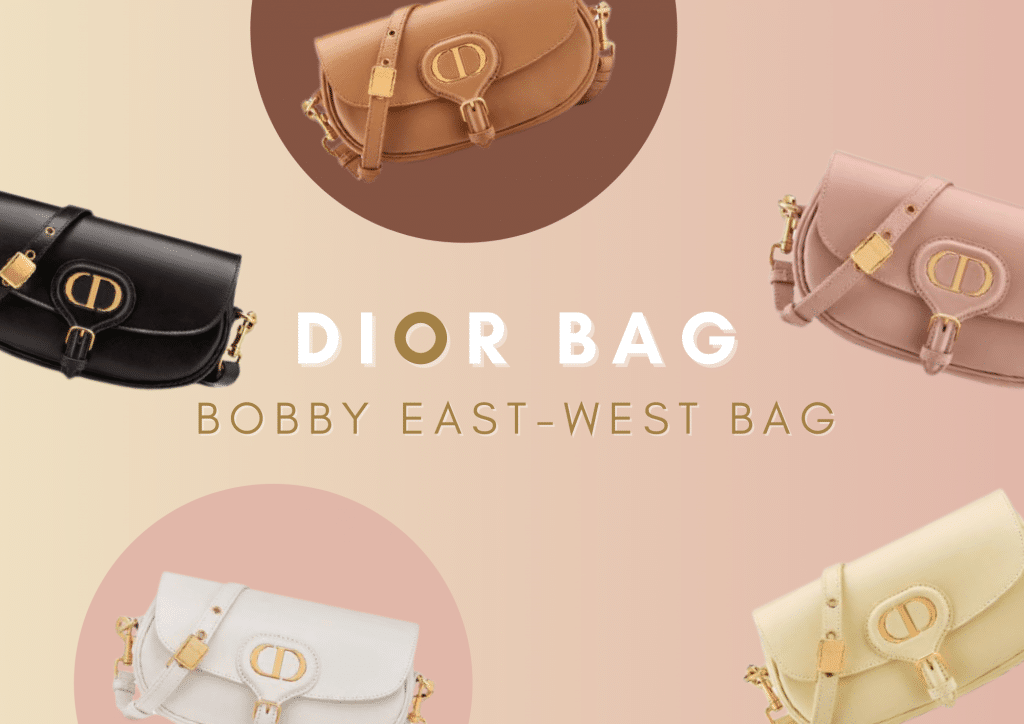 Dior Bobby EastWest Bag Amber Box Calfskin  DIOR
