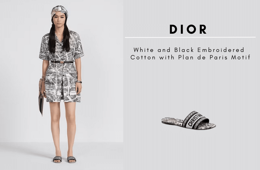 รองเท้าแตะ Dior