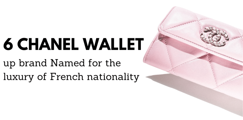 6 Chanel wallet